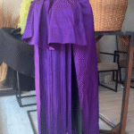 The lolo fringe skirt in purple